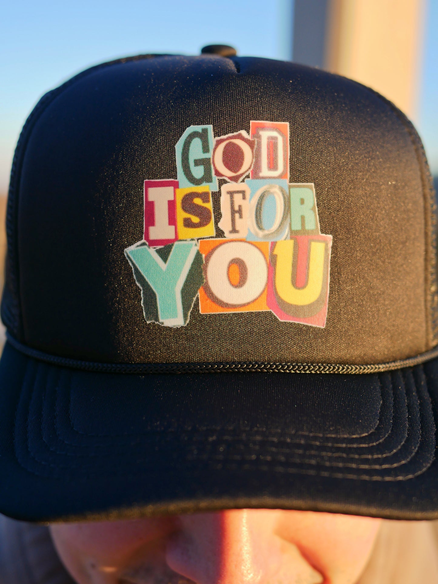 Midnight "For You" Trucker Hat