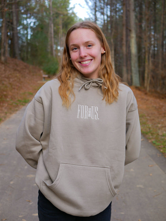 Monochrome Sand Hoodie