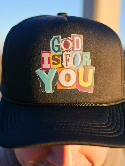 Midnight "For You" Trucker Hat